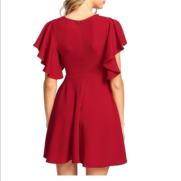 Red Cocktail Recruitment Dress - Picture 2 of 11